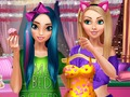 Игра Добрите приятелки пижама парти null  онлайн