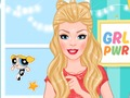 Игра Barbie`s Look Powerpuff null  онлайн