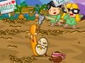 Игра Крал Бейкън срещу вегани  онлайн