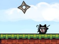Игра Котешка мечка нинджа  онлайн