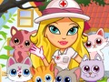 Игра Сладката котка болница  онлайн
