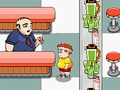 Игра Diner Tapper... Тире за супергерой Smoothie  онлайн