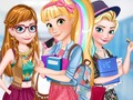 Игра Дисни момичета обратно към училище  онлайн