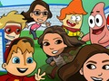 Игра Nickelodeon Tag атака  онлайн