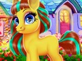 Игра Щастлив пони  онлайн