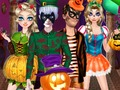 Игра Дисни колеж Хелоуин топка  онлайн