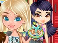 Игра Момичетата ядат палачинка  онлайн