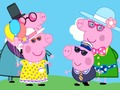 Игра Peppa Pig: Облечи семейството  онлайн