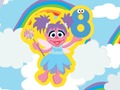 Игра 123 Улица на сусам: Намери числата  онлайн