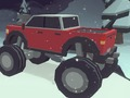 Игра 3D Monster Truck: Заледени пътища  онлайн