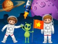 Игра Спасител на космически кораби  онлайн