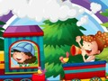 Игра Буквен влак  онлайн