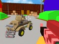 Игра Block Wars 3D: Firestorm  онлайн