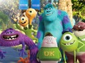 Игра Чудовищния университет Tic-Tac-Throw  онлайн