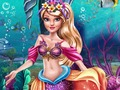 Игра Ели русалка срещу принцеса  онлайн