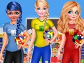 Игра BFF принцеса гласува за финалите на FIFA 2018  онлайн