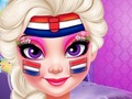 Игра Ледена кралица: Световно първенство по декориране на лица  онлайн