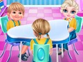 Игра Замръзналото училище  онлайн