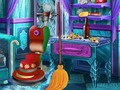 Игра Почистване на ледения замък  онлайн