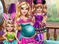 Игра Барби с близнаци  онлайн