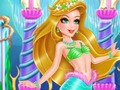 Игра Малката русалка: грижа за красотата  онлайн