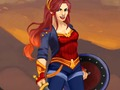 Игра Amazon Warrior Wonder Woman се облича онлайн