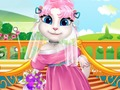 Игра Бели котки: състезание за булки  онлайн