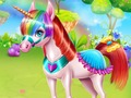 Игра Салон за красота еднорог  онлайн