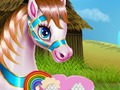 Игра Дъгова торта за пони  онлайн
