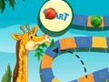 Игра Игра на зарове с жираф  онлайн