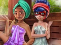 Игра Полинезийска екзотична сауна  онлайн