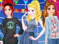 Игра Принцесите на улицата  онлайн