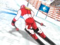 Игра Зимни спортове: Герой на слалома  онлайн