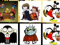 Игра Хелоуин: карикатури  онлайн