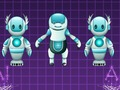 Игра Роботи: Съвпадение на карта с памет  онлайн