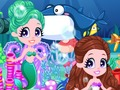 Игра Художествен дизайн на света на русалката  онлайн