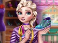 Игра Дизайн на маратонки Frozen Princess  онлайн
