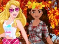 Игра Есенни фланели Princess  онлайн