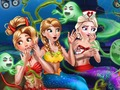 Игра Къща с призраци на русалка  онлайн