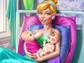 Игра Пепеляшка близнаци раждане  онлайн