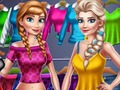 Игра Ежедневни тоалети на принцеси  онлайн