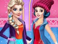 Игра Зимни дейности на принцесата  онлайн