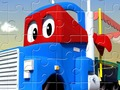 Игра Кола Градски Камиони Мозайка  онлайн