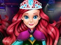 Игра Малката русалка Ариел: Хелоуин парти  онлайн