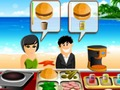 Игра Ресторант на плажа  онлайн