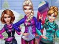 Игра Зимно ски пътуване  онлайн