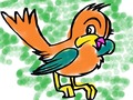 Игра Книжка за оцветяване на птици  онлайн