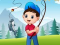 Игра Мозайката за риболов  онлайн