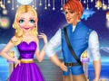 Игра Принцеси: Състезание с фенери  онлайн
