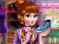 Игра Дизайнер на модни обувки  онлайн